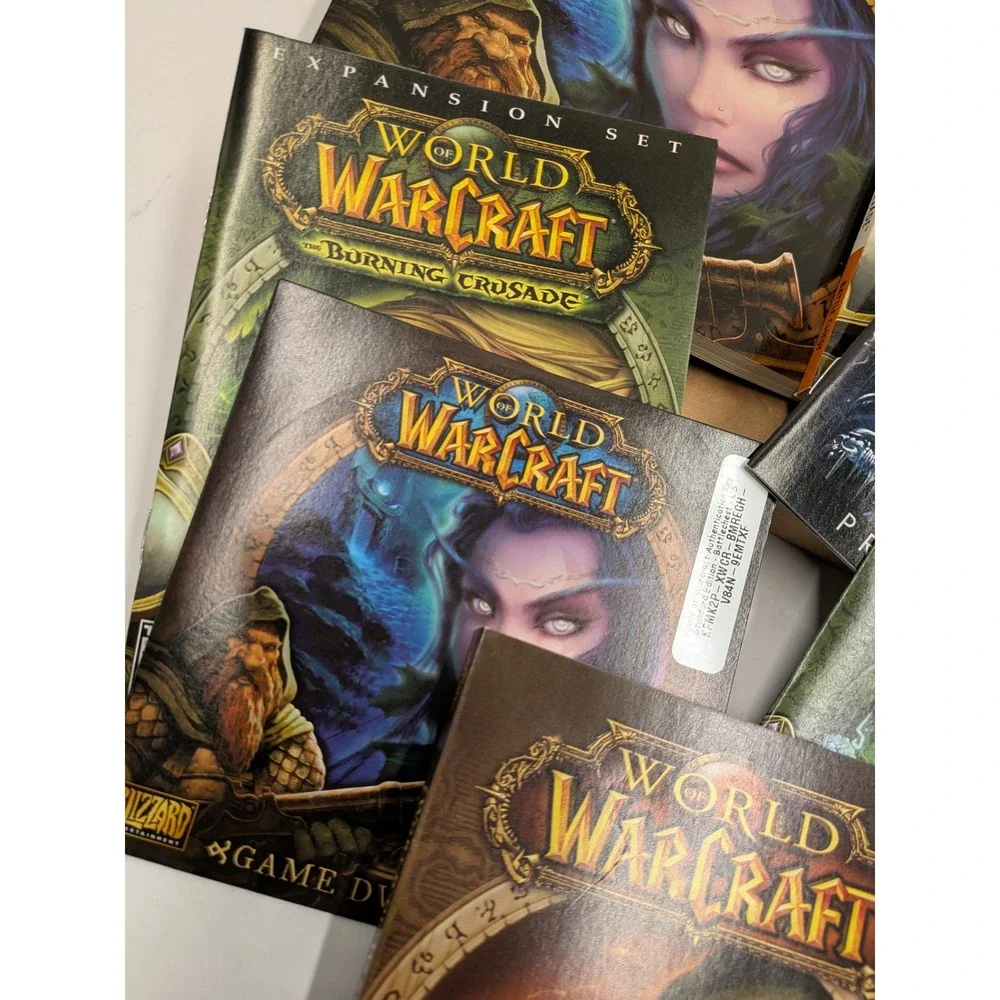 World of Warcraft Battle Chest PC Mac Blizzard Burning Crusade Strategy Guides